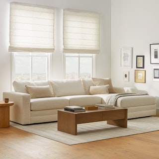 Riley Napa White Right Sectional