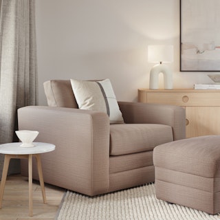 Riley 42" Lounge Chair - Napa Quartz