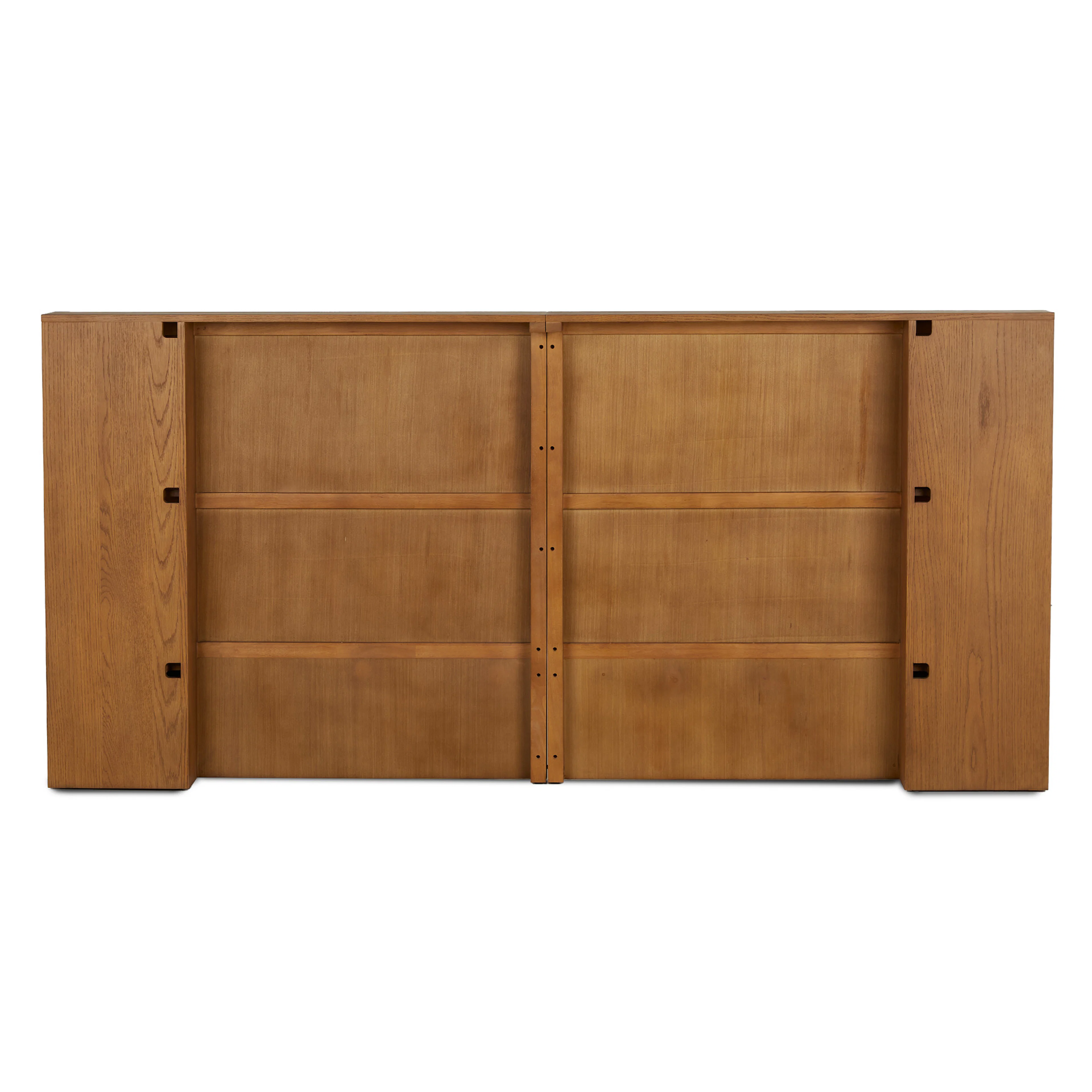 Kouva King Storage Headboard - Smoked Oak | Stylish & Functional