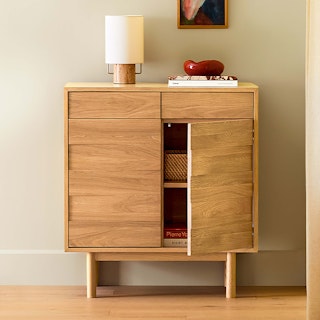 Merto 33" Cabinet - Natural Oak