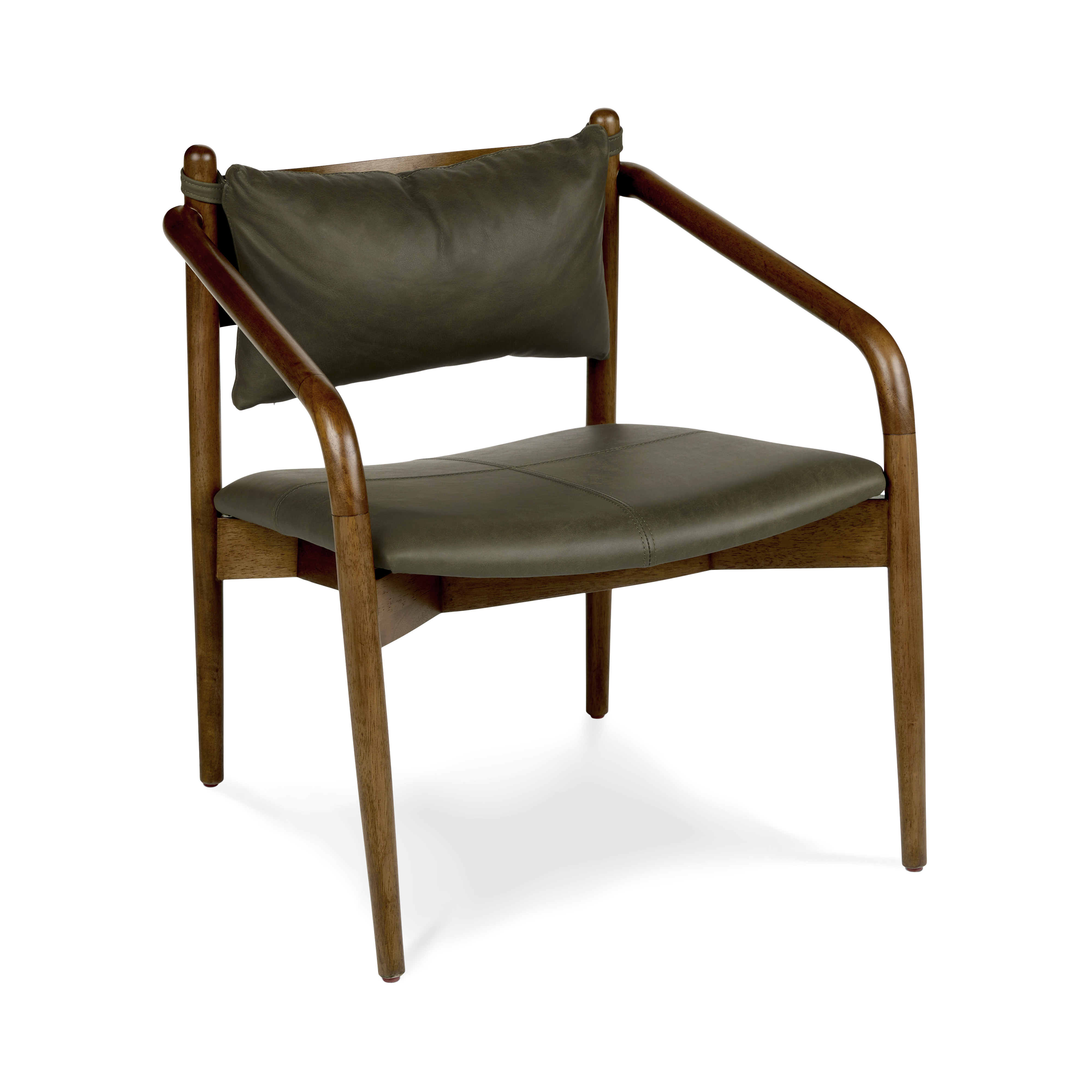 Lento Leather Lounge Chair - Thumbnail 3