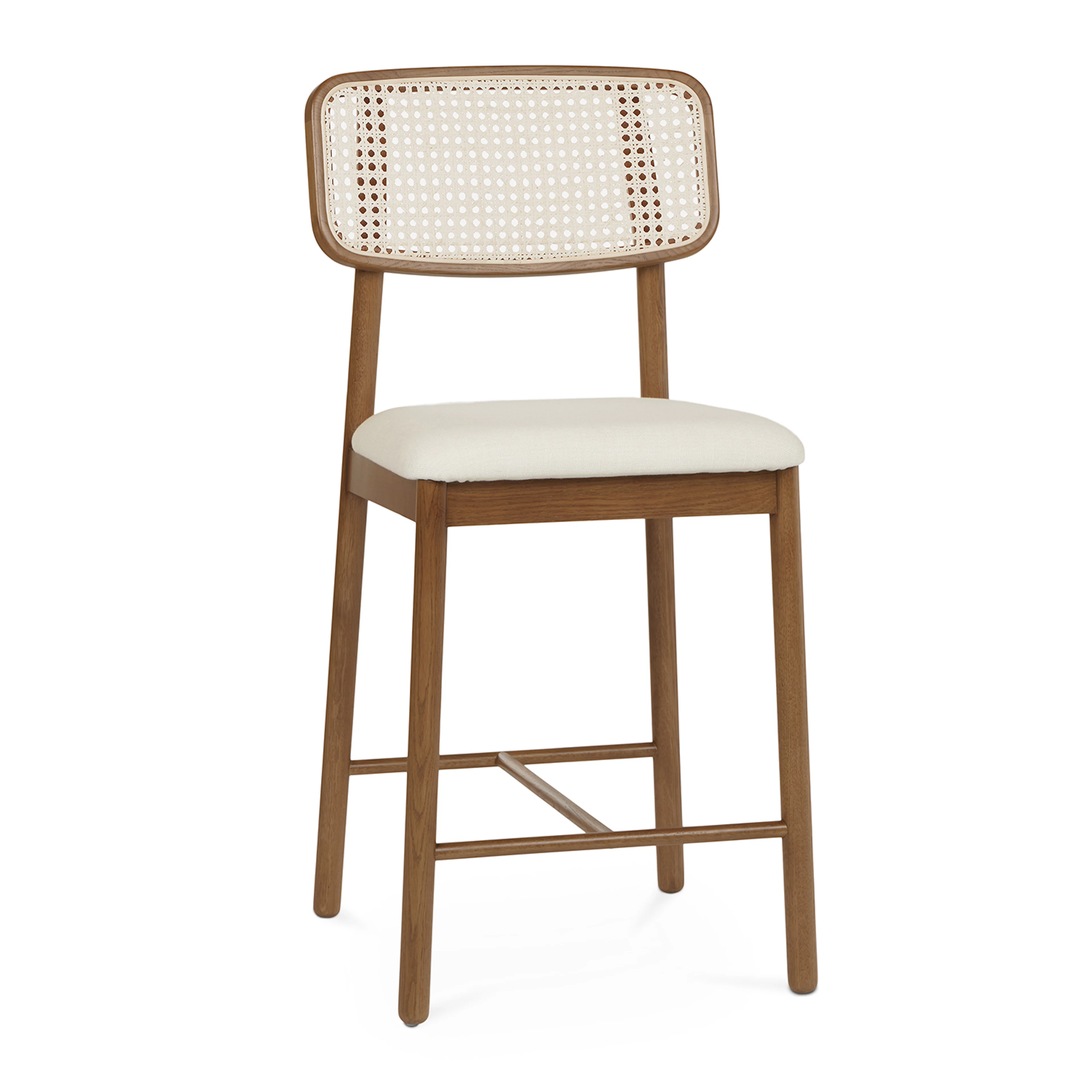 Netro Counter Stool - Smoked Oak