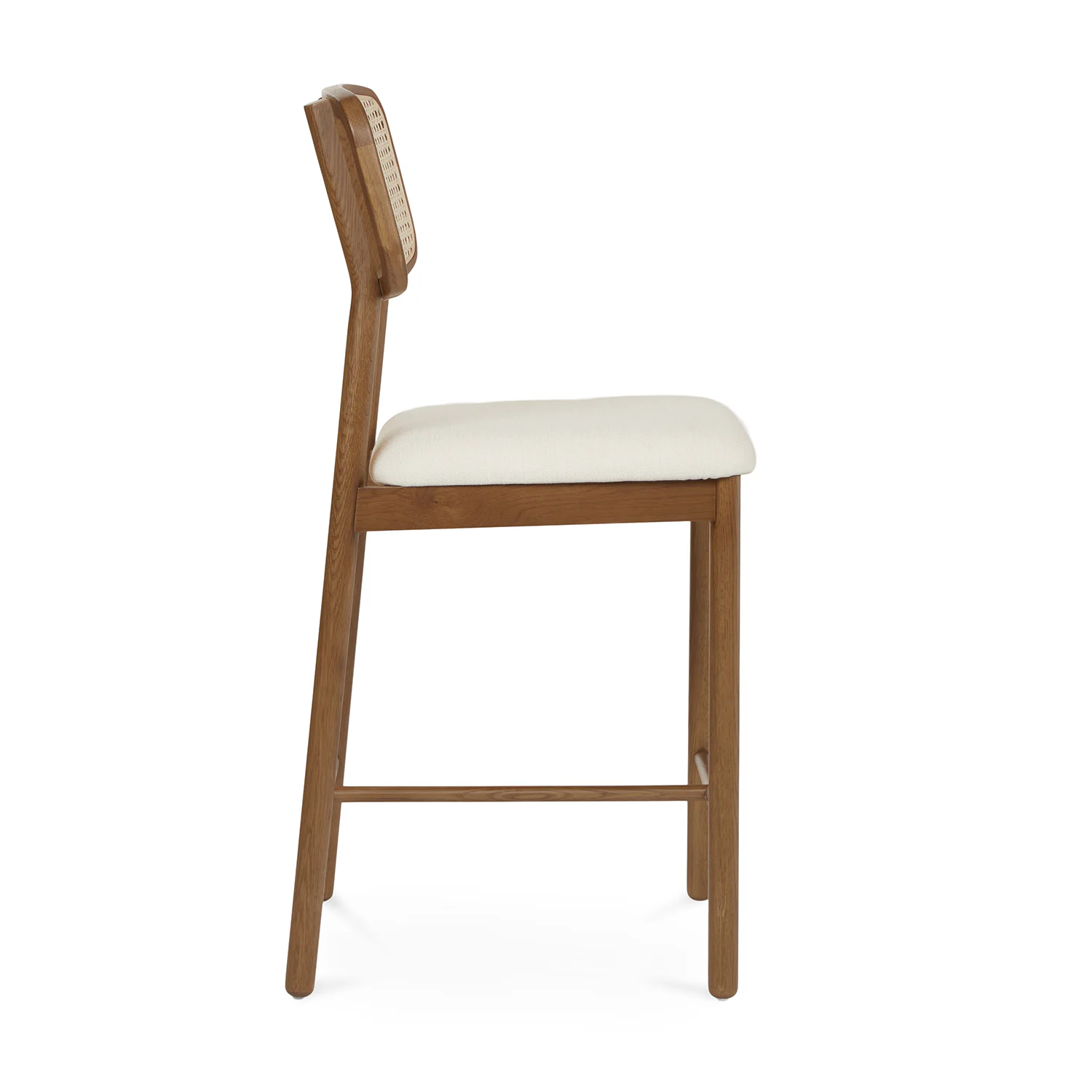 Netro Counter Stool - Smoked Oak