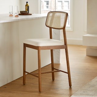 Netro Counter Stool - Smoked Oak