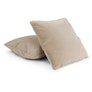 Lucca Velvet Pillow Set - Plush Pacific Taupe