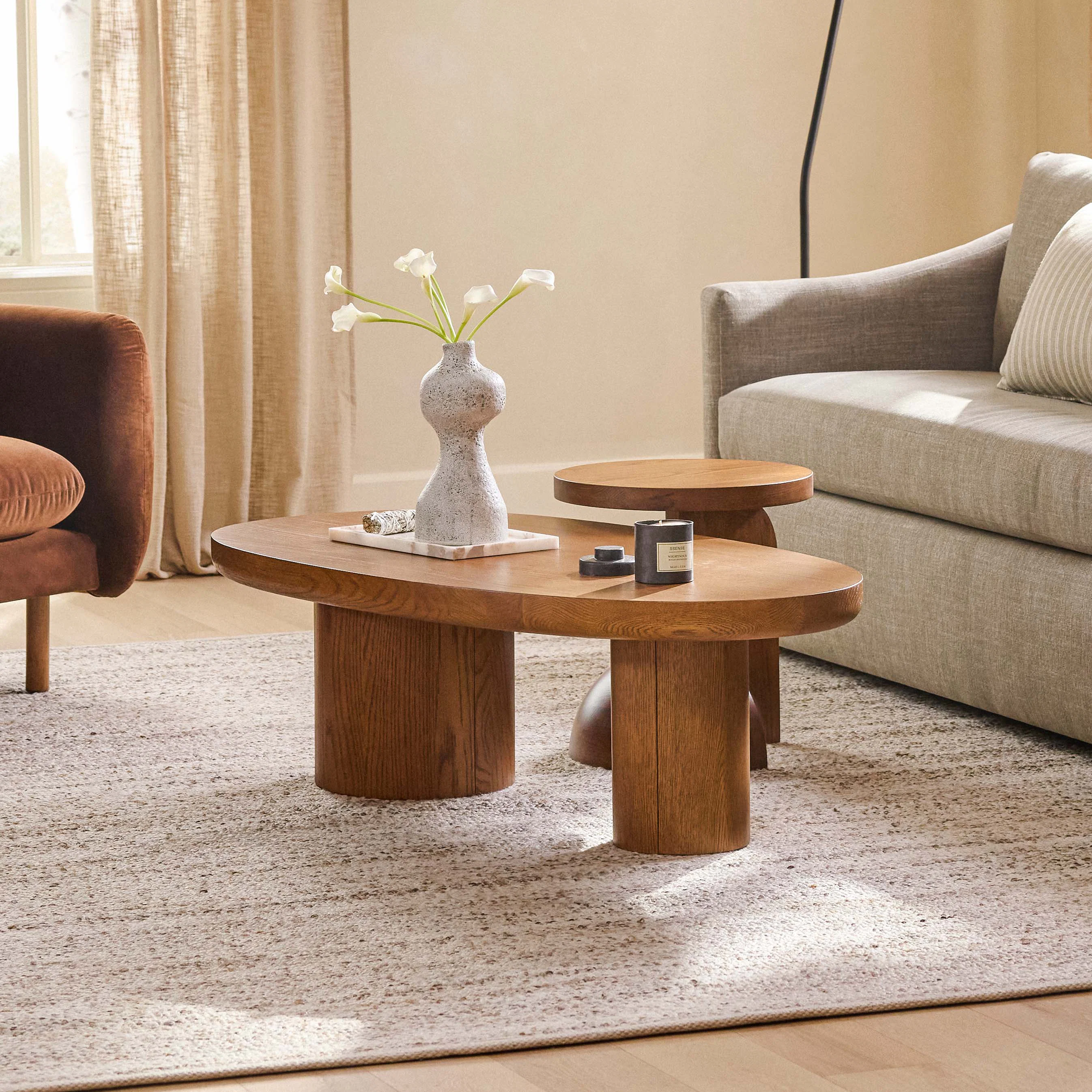Baarlo 46" Coffee Table - Smoked Oak