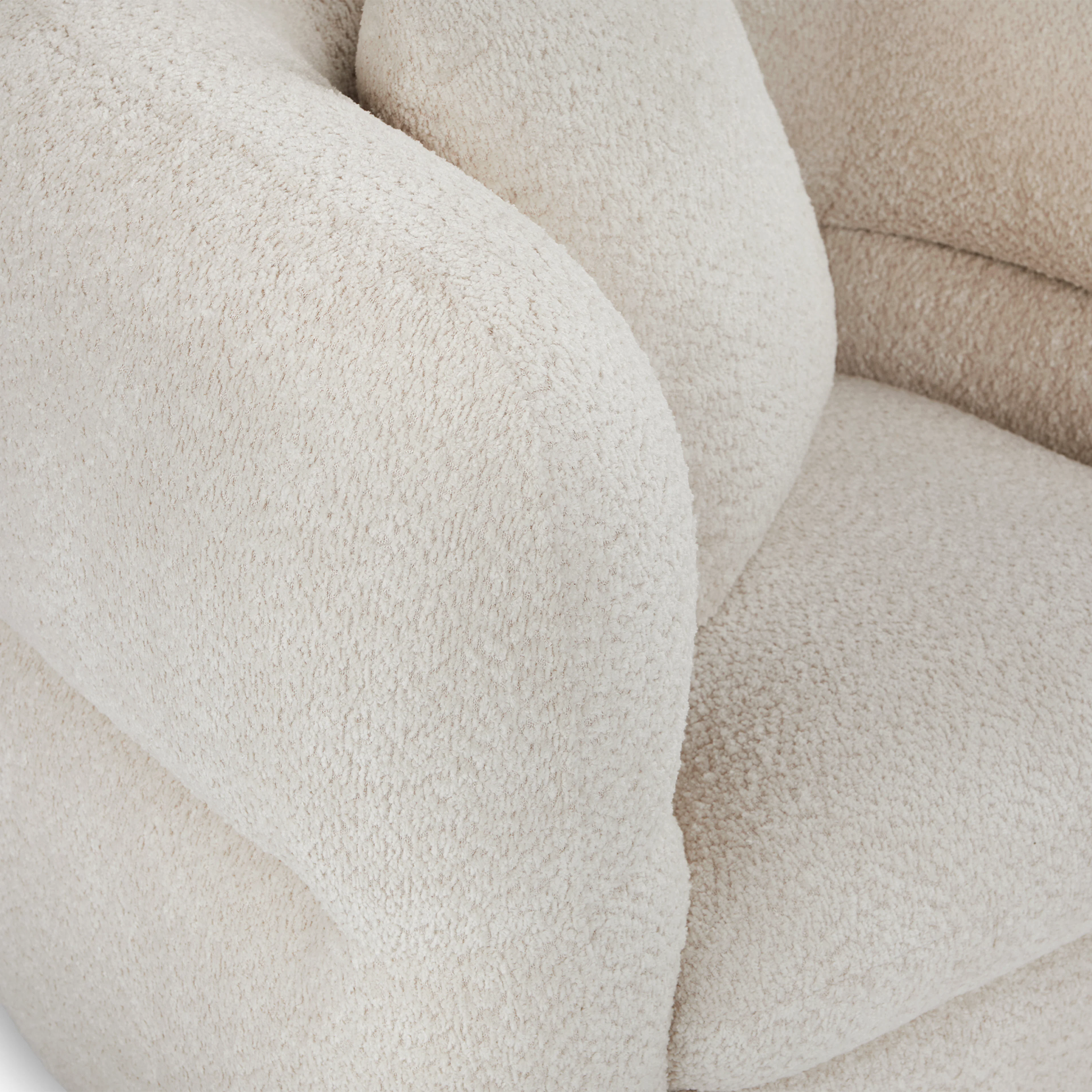 Quinn 40.5" Swivel Lounge Chair - Nouna Pearl