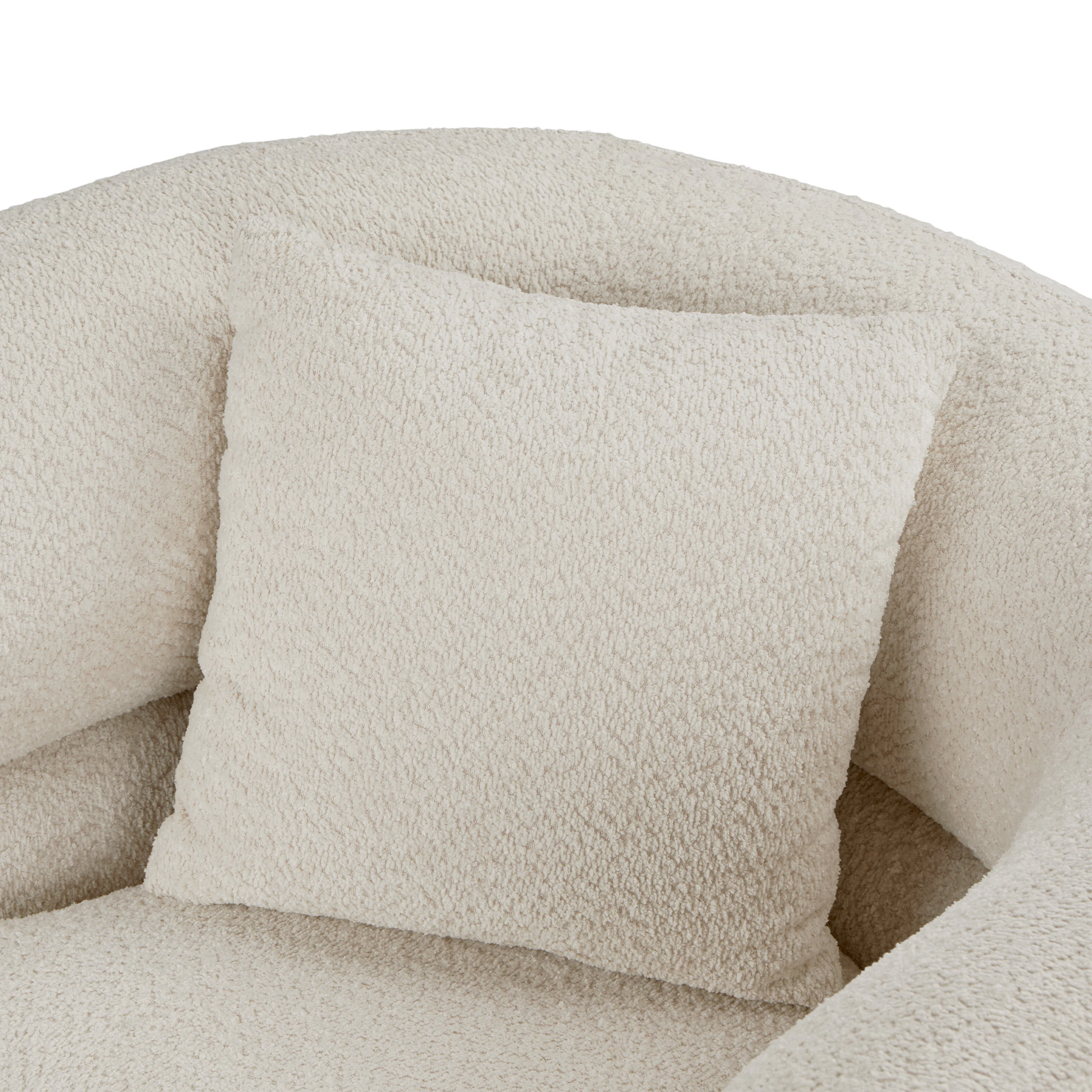 Quinn 40.5" Swivel Lounge Chair - Nouna Pearl