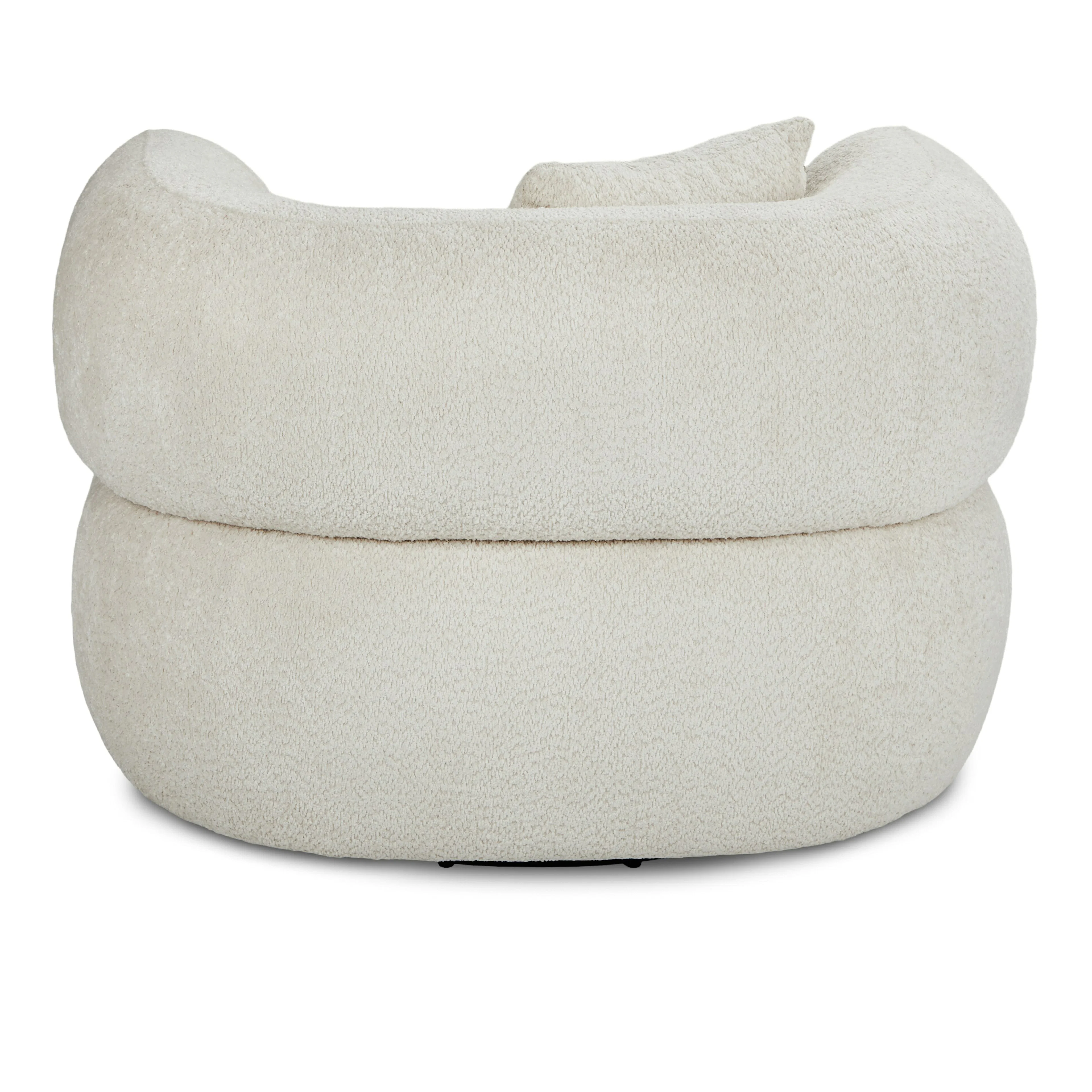 Quinn 40.5" Swivel Lounge Chair - Nouna Pearl