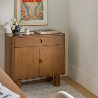 Adel 38.5" Cabinet - Smoked Oak