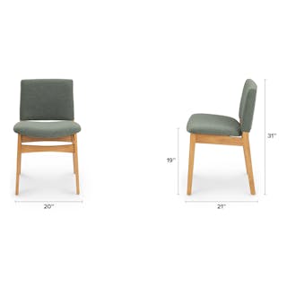 The Nosh Dining Chair x Odie Café Table Bundle - Primary View 1 of 6 (Click To Zoom).