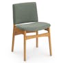 Nosh Dining Chair - Oak and Ratine Green