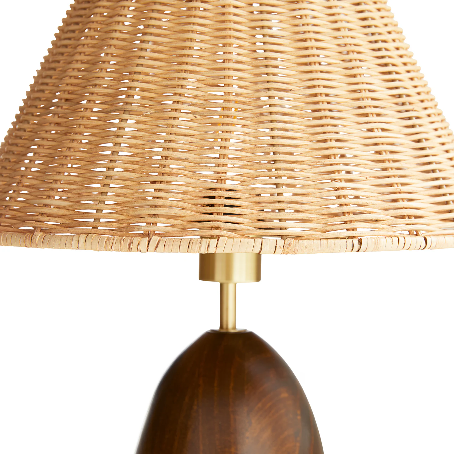 Layne Table Lamp - Rattan