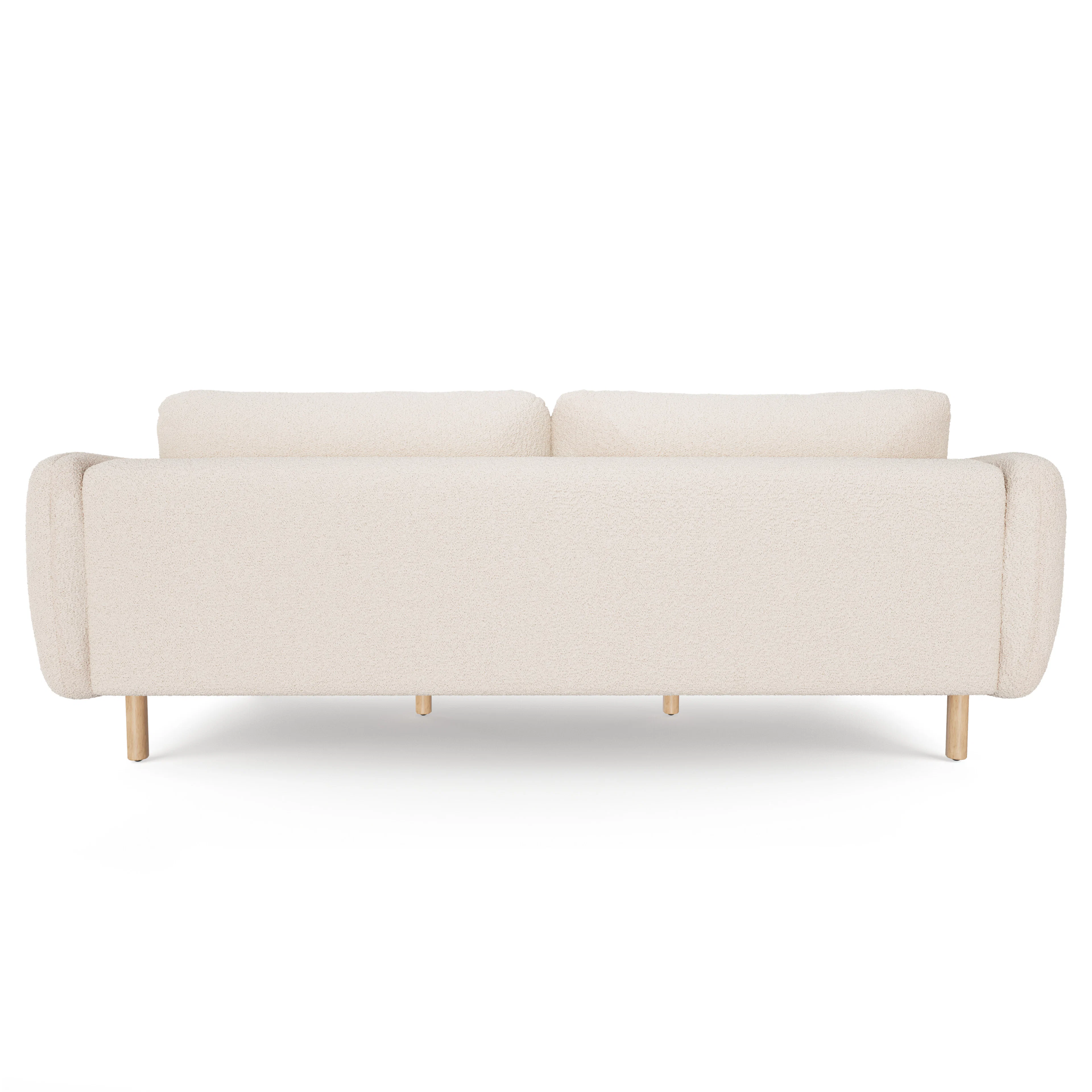 Sanders 85.5" Sofa - Ivory Wool Bouclé