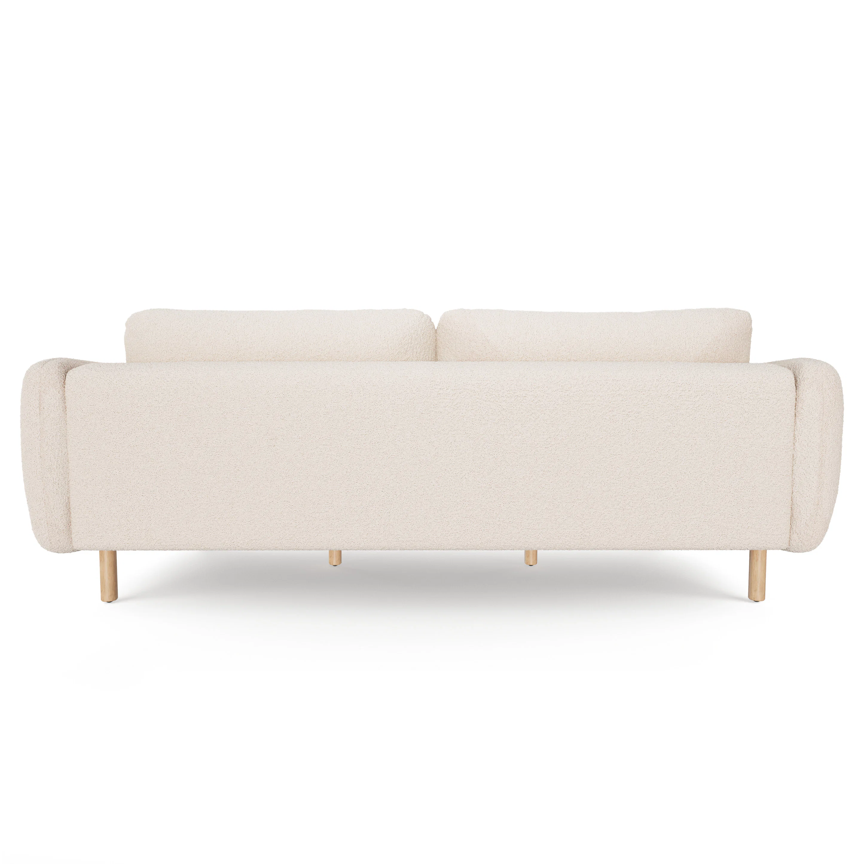 Sanders 85.5" Sofa - Ivory Wool Bouclé