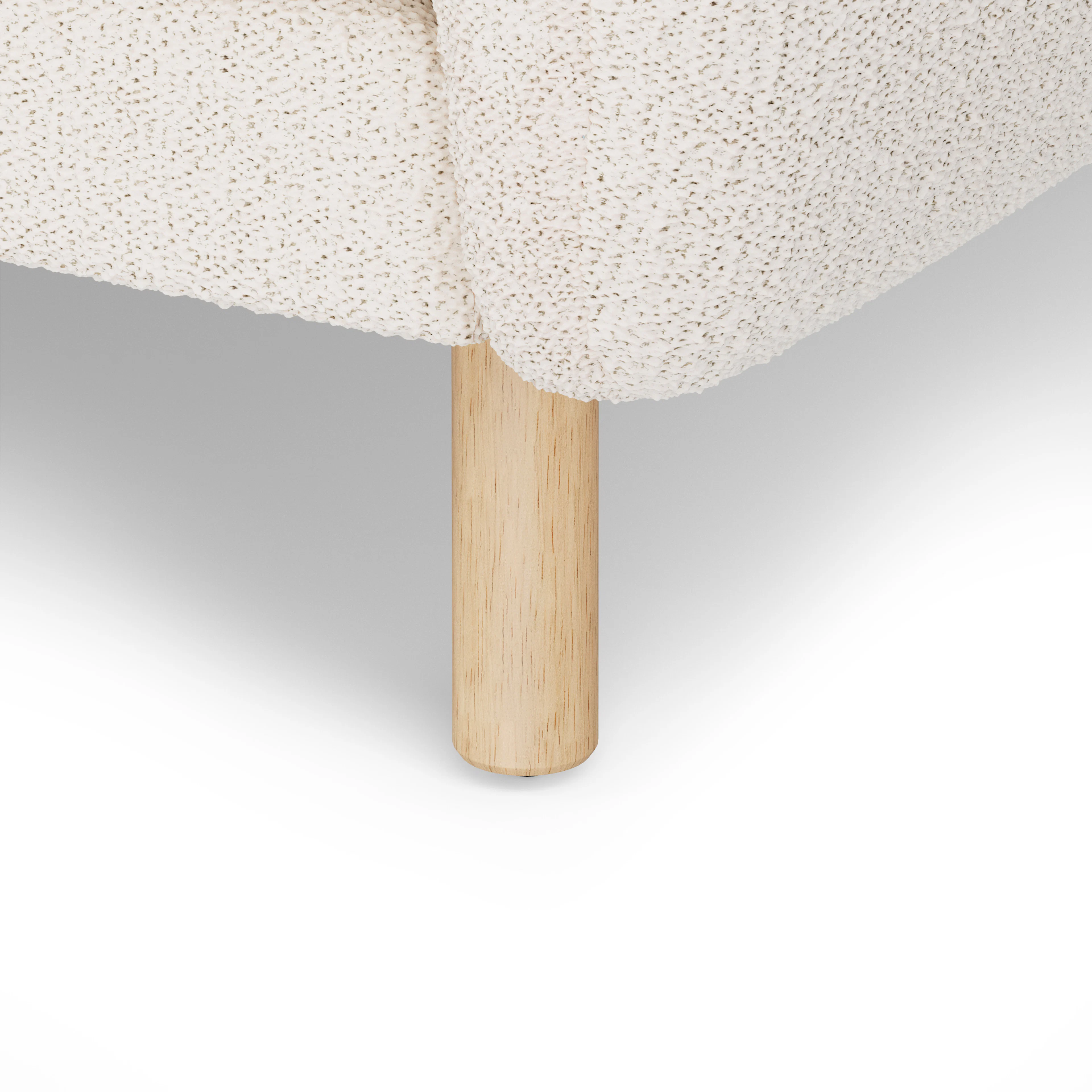 Sanders 85.5" Sofa - Ivory Wool Bouclé