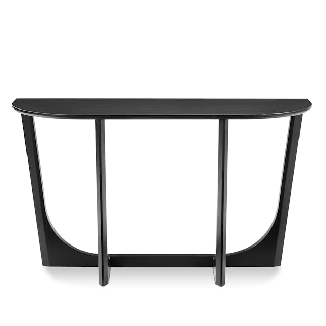 Tovi Black Solid Wood Console Article