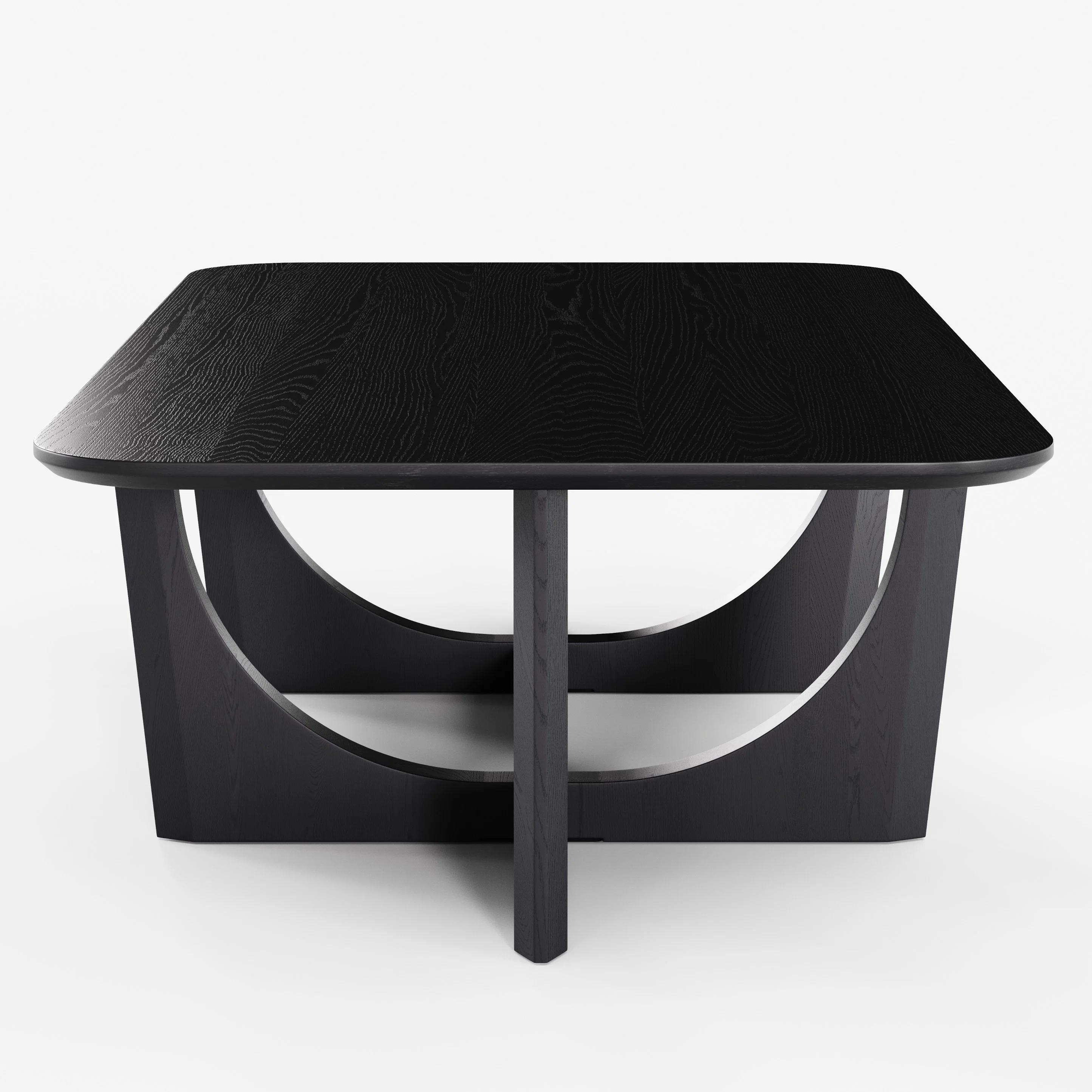Tovi 55" Rectangular Coffee Table - Black