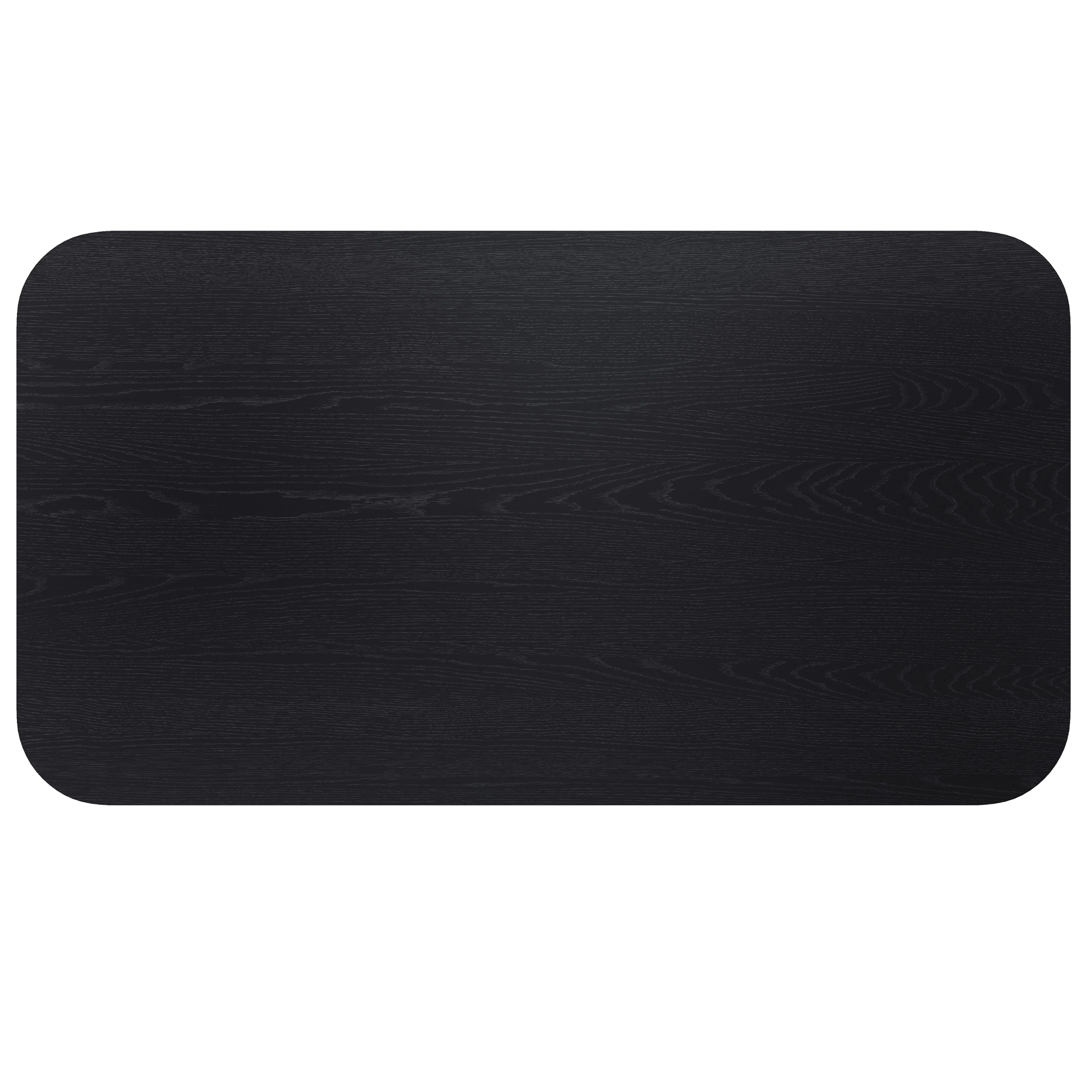 Tovi 55" Black Rectangular Coffee Table - Stylish & Durable