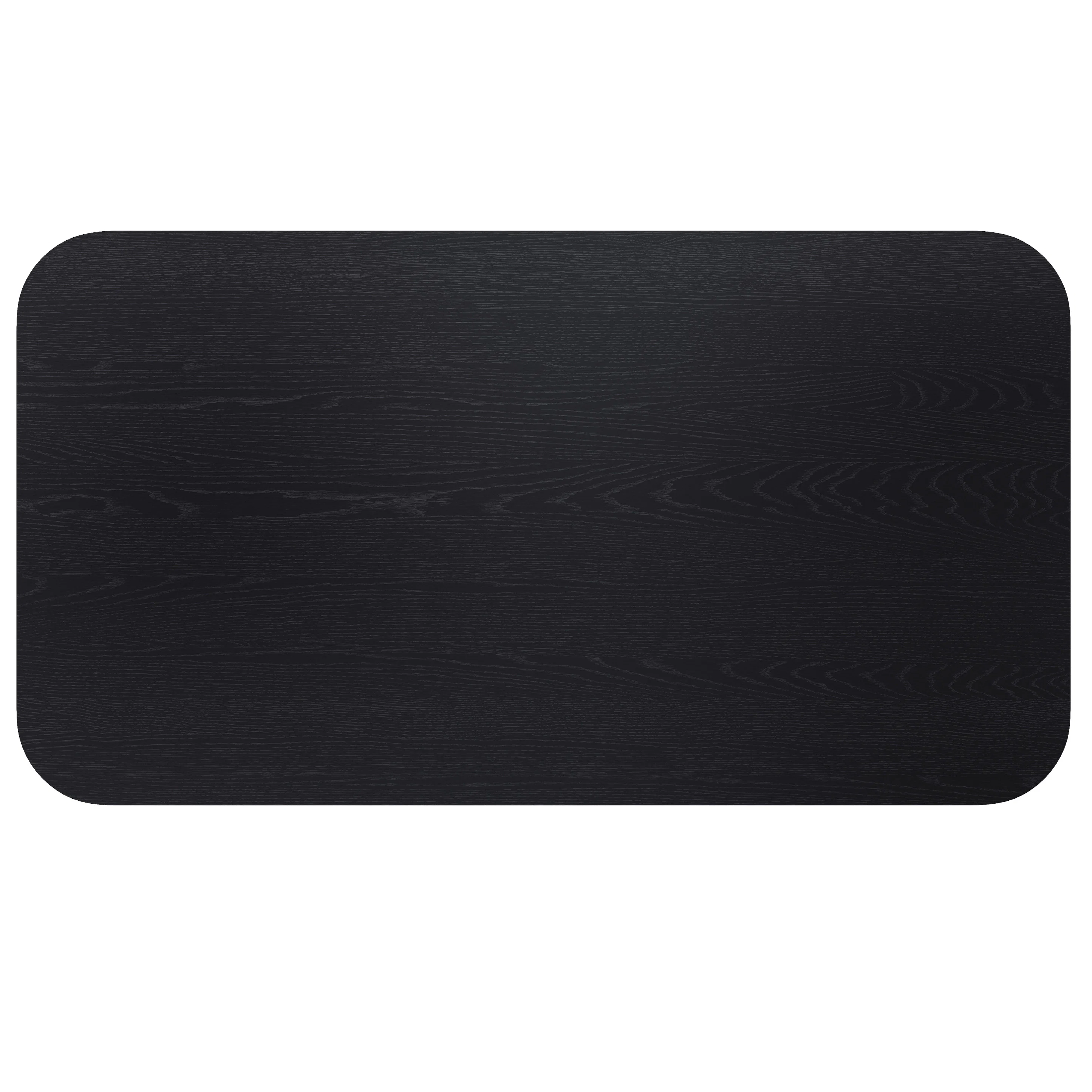 Tovi 55" Black Rectangular Coffee Table - Stylish & Durable