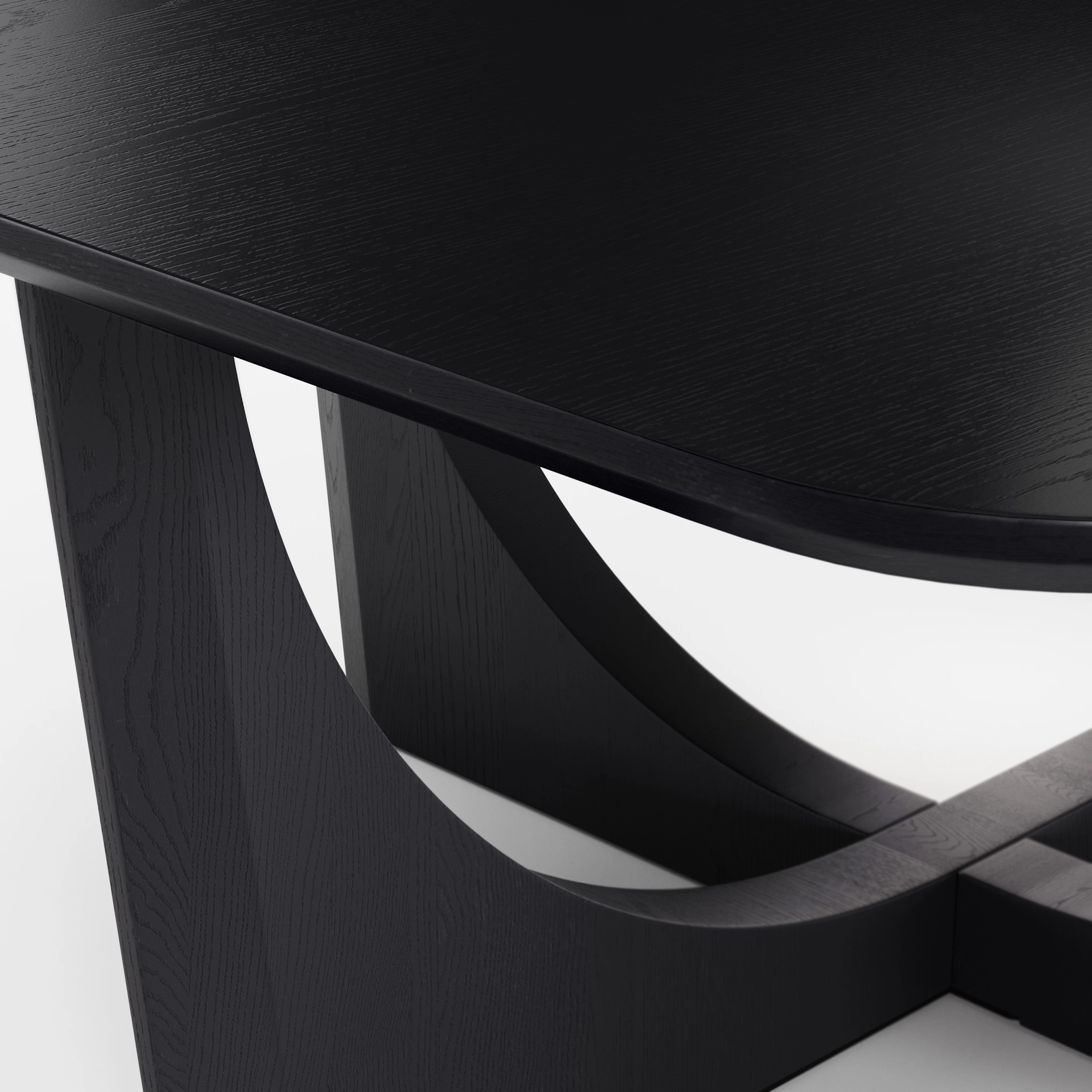 Tovi 55" Black Rectangular Coffee Table - Stylish & Durable
