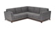 Ceni Pyrite Gray Corner Sectional - Gallery View 1 of 15.