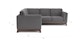 Ceni Pyrite Gray Corner Sectional - Gallery View 15 of 15.