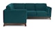 Ceni Lagoon Blue Corner Sectional - Gallery View 3 of 15.