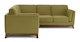 Ceni Seagrass Green Corner Sectional - Gallery View 3 of 15.