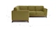 Ceni Seagrass Green Corner Sectional - Gallery View 15 of 15.