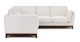 Ceni Fresh White Corner Sectional - Gallery View 3 of 14.