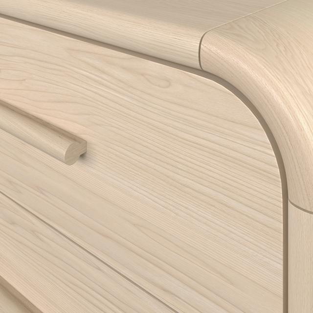 Faydra Natural Ash Wood 6-Drawer Dresser | Article