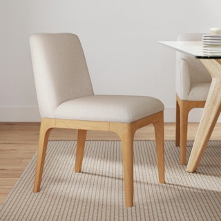 Rosin Dining Chair - Sand Ivory