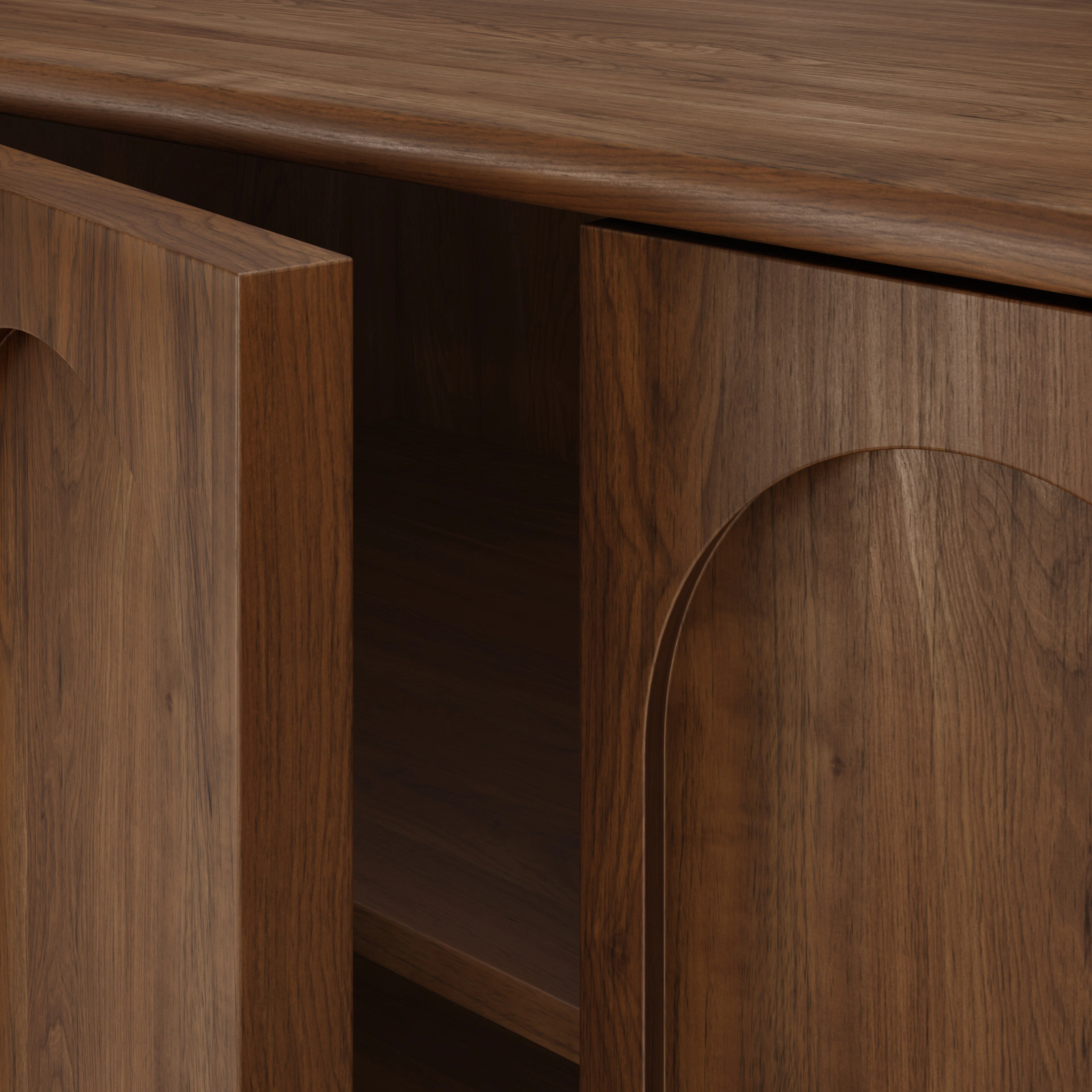 Prima 37" Cabinet - Walnut