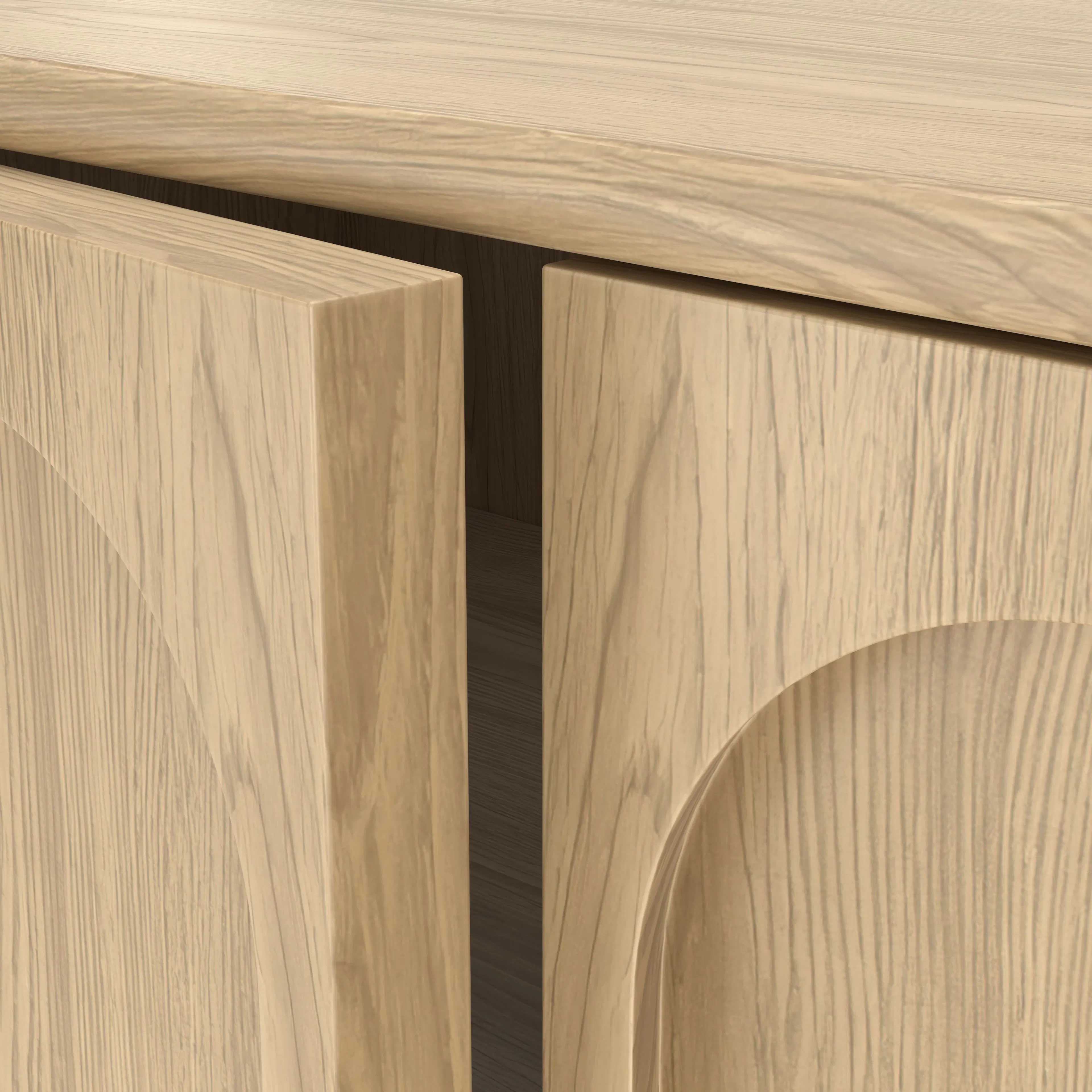 Prima 37" Cabinet - White Oak