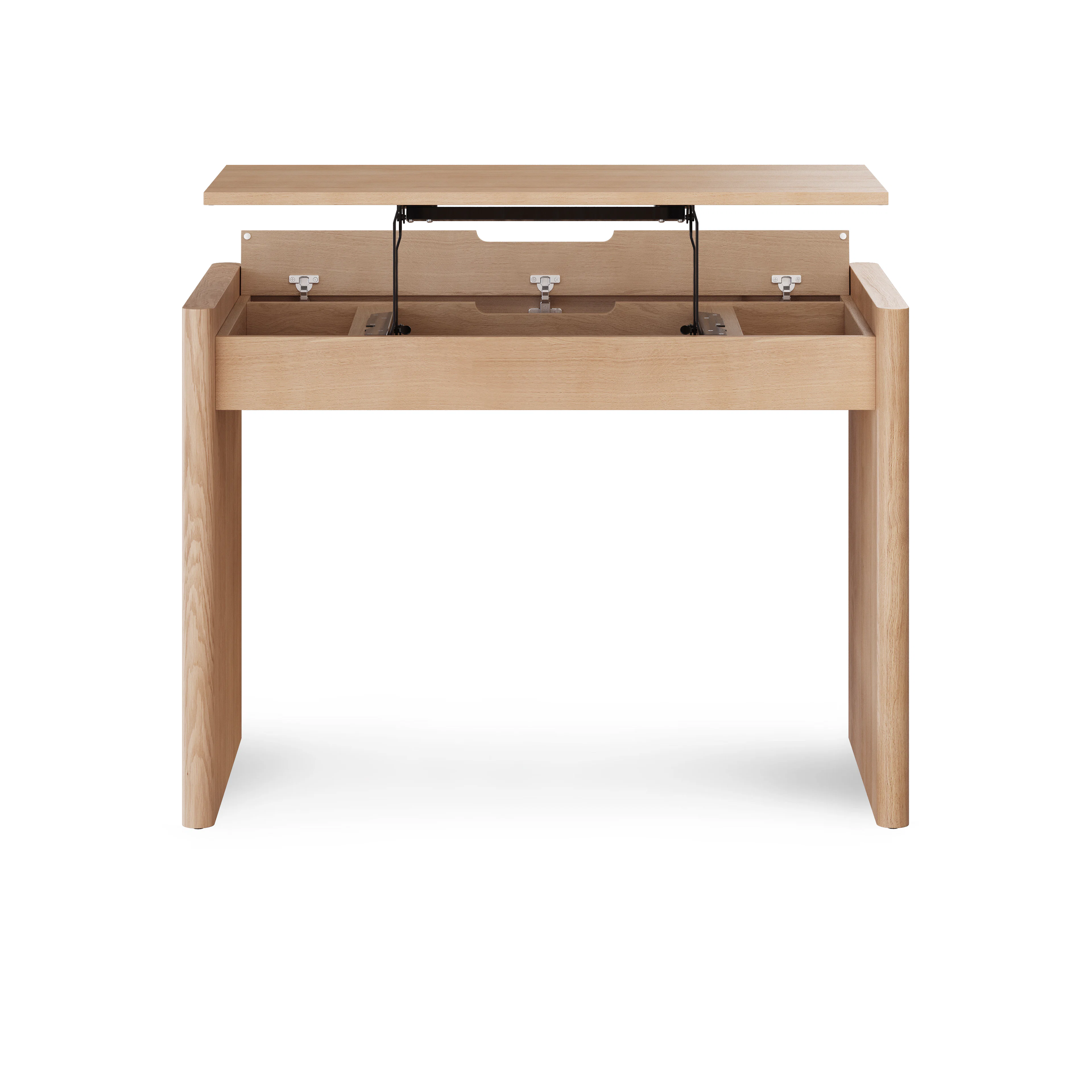 Torme 44" Height Adjustable Desk - White Oak