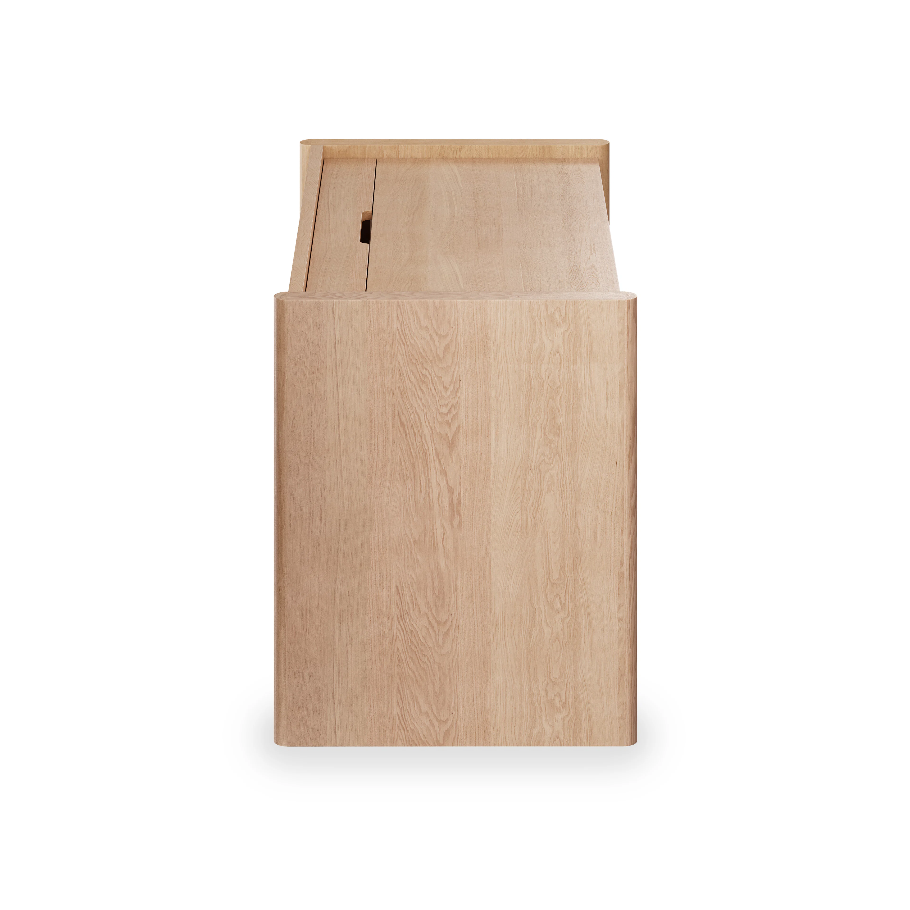 Torme 44" Height Adjustable Desk - White Oak