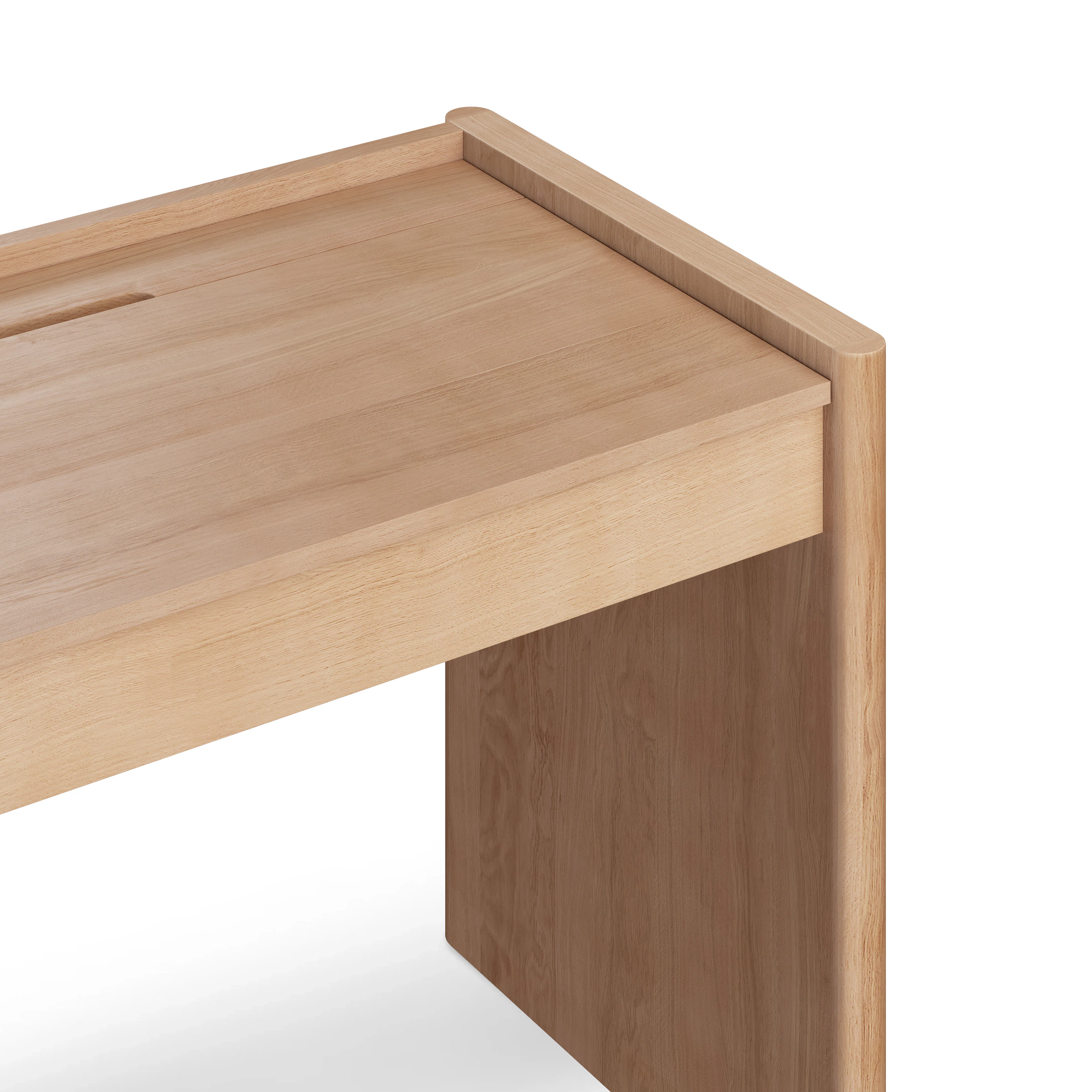 Torme 44" Height Adjustable Desk - White Oak