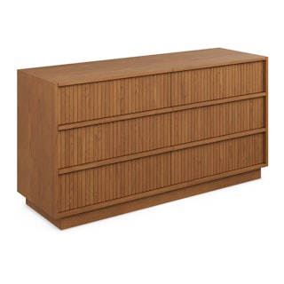 Kouva 6-Drawer Dresser - Smoked Oak