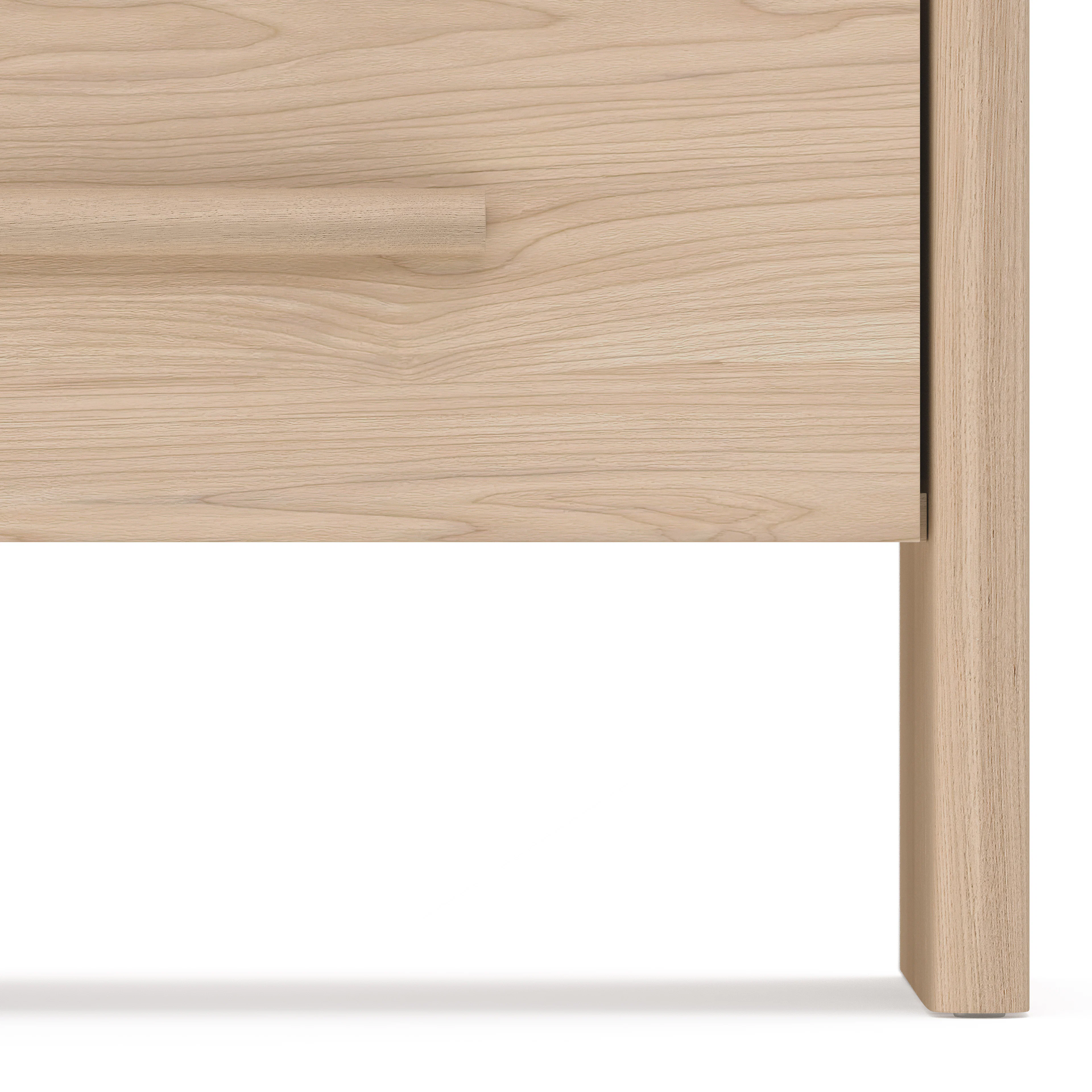 Faydra 2-Drawer Nightstand in Natural Ash