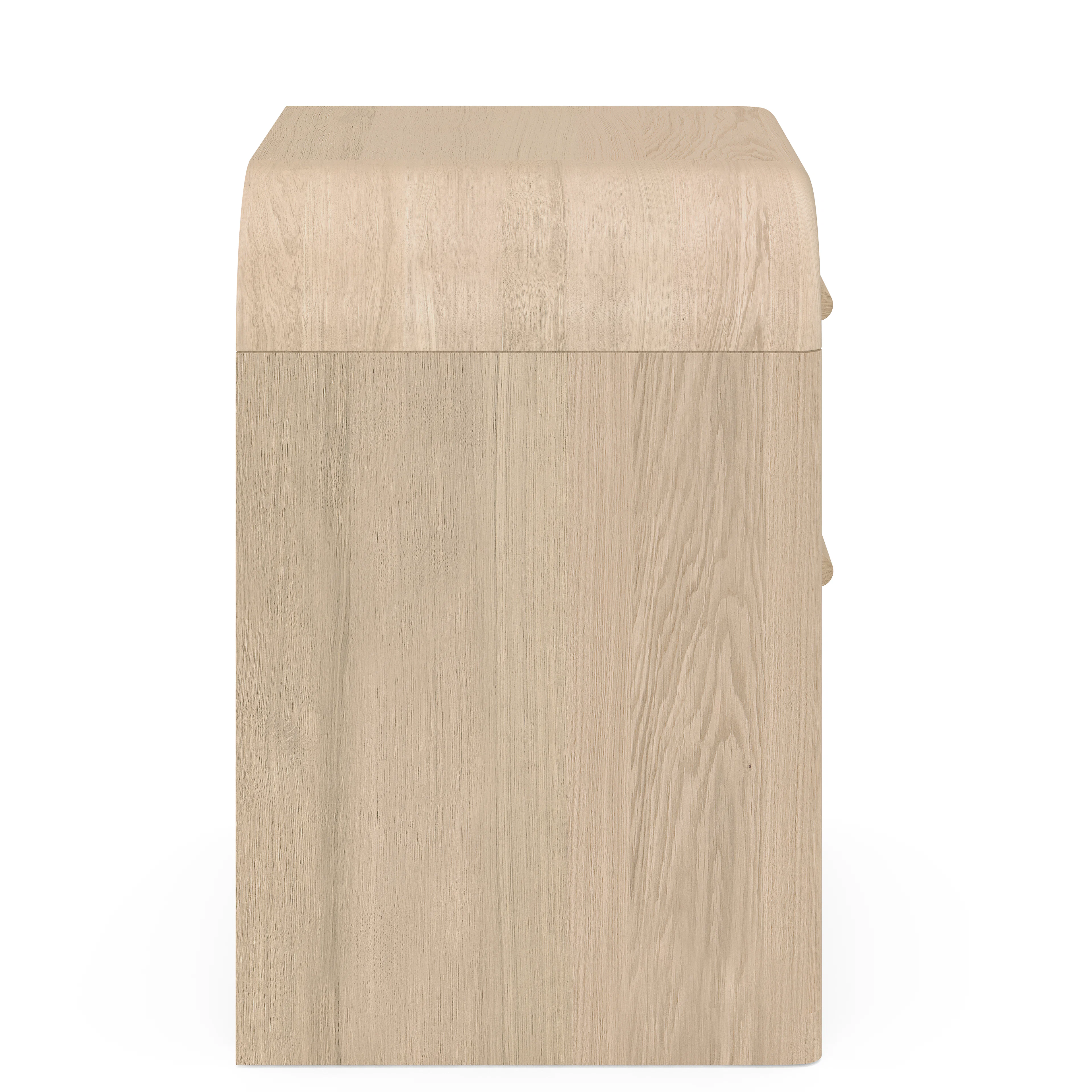 Faydra 2-Drawer Nightstand in Natural Ash