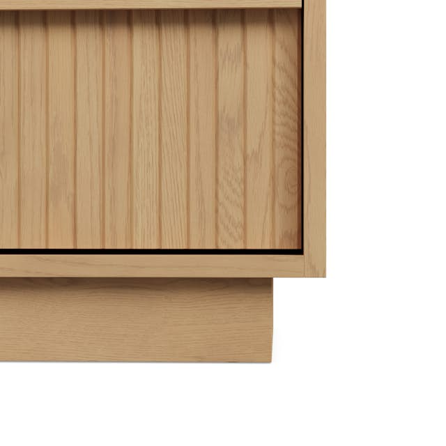 Kouva 2-Drawer Nightstand - Natural Oak