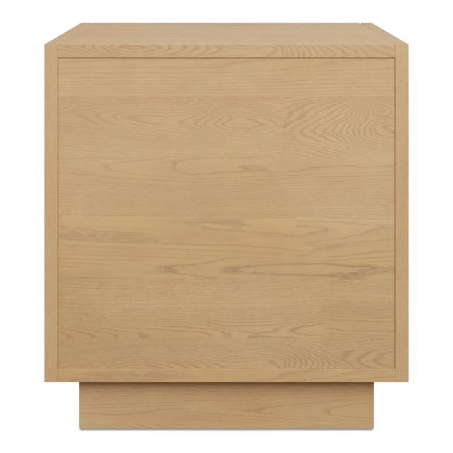 Kouva 2-Drawer Nightstand - Natural Oak