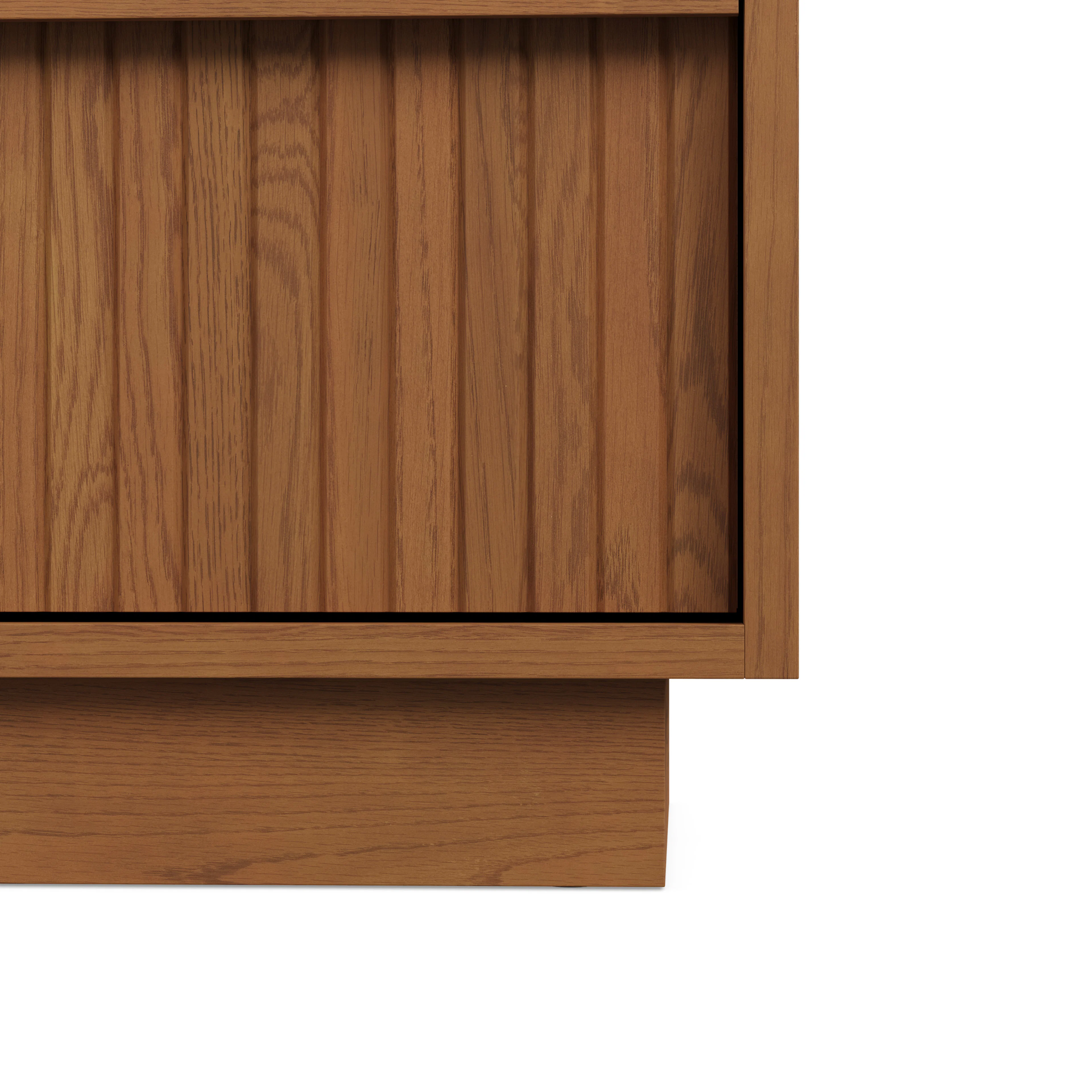 Kouva 2-Drawer Nightstand - Smoked Oak