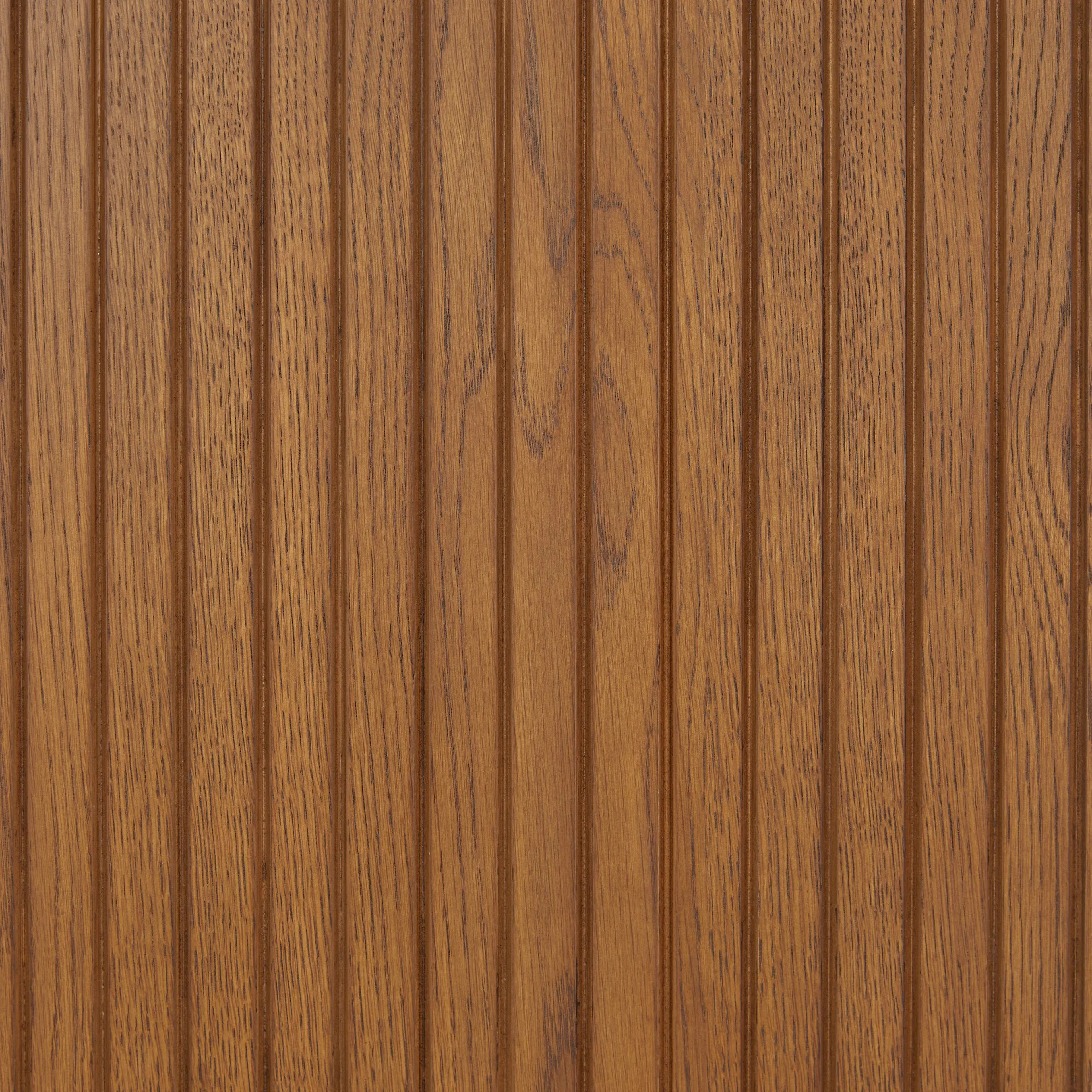 Kouva 2-Drawer Nightstand - Smoked Oak