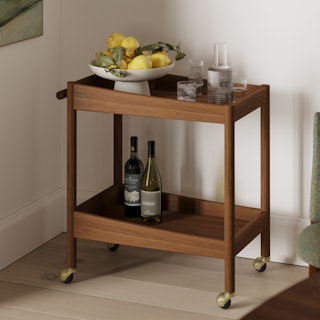 Cotu Bar Cart - Walnut