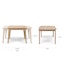 The Sylvo Dining Chair x Plumas Extendable Dining Table Bundle - Gallery View 1 of 6.