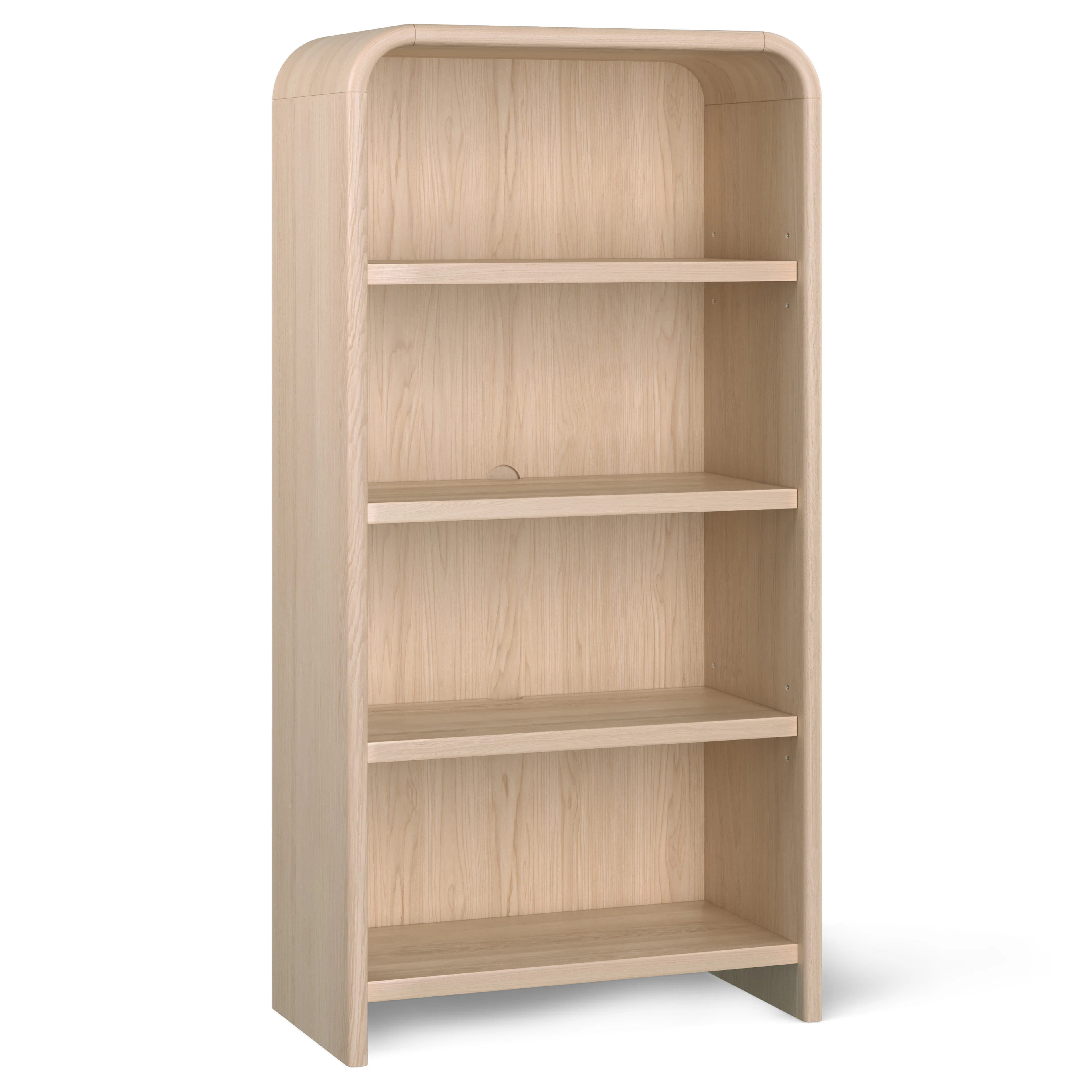 Faydra 34.5" Natural Ash Bookcase - Stylish Storage