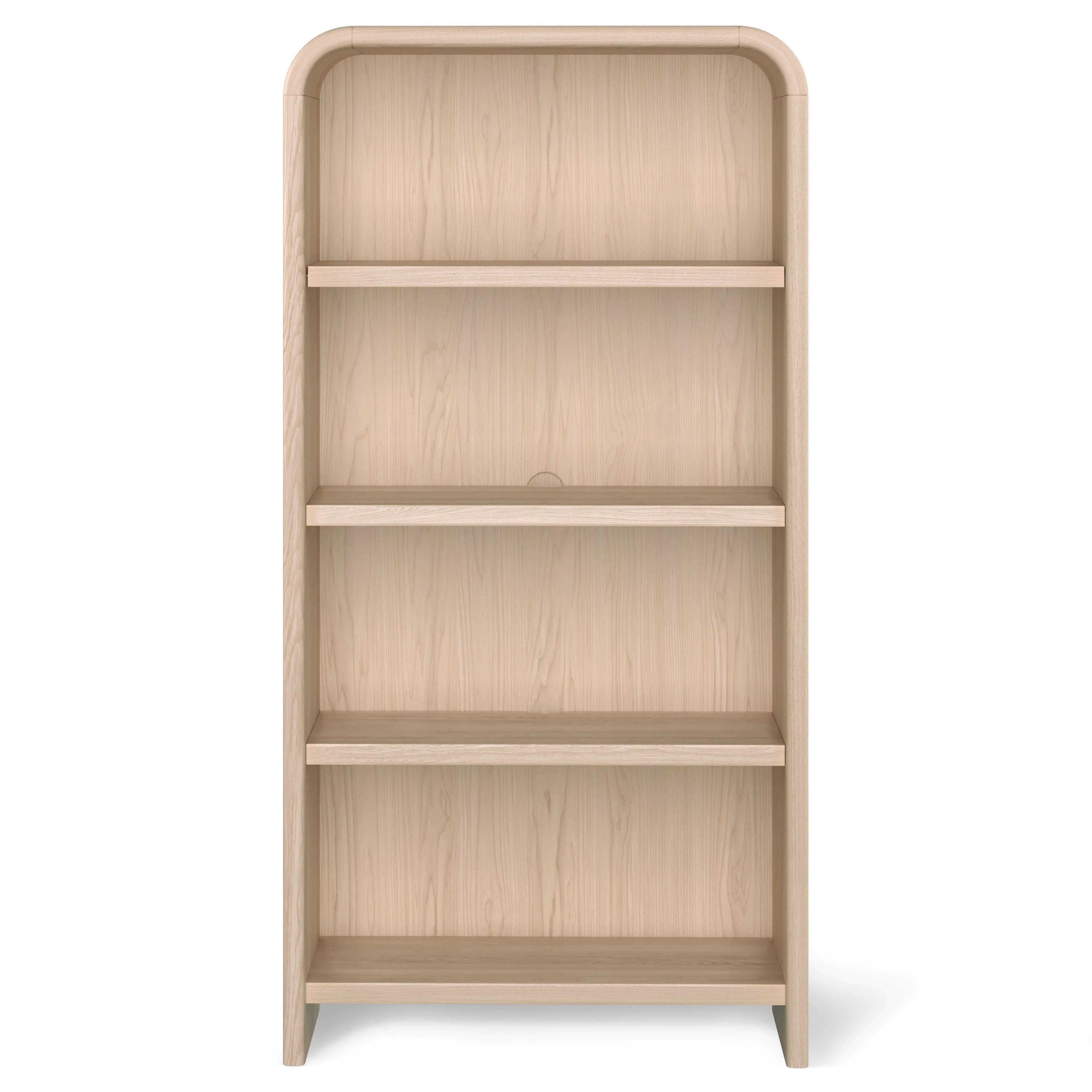 Faydra 34.5" Natural Ash Bookcase - Stylish Storage