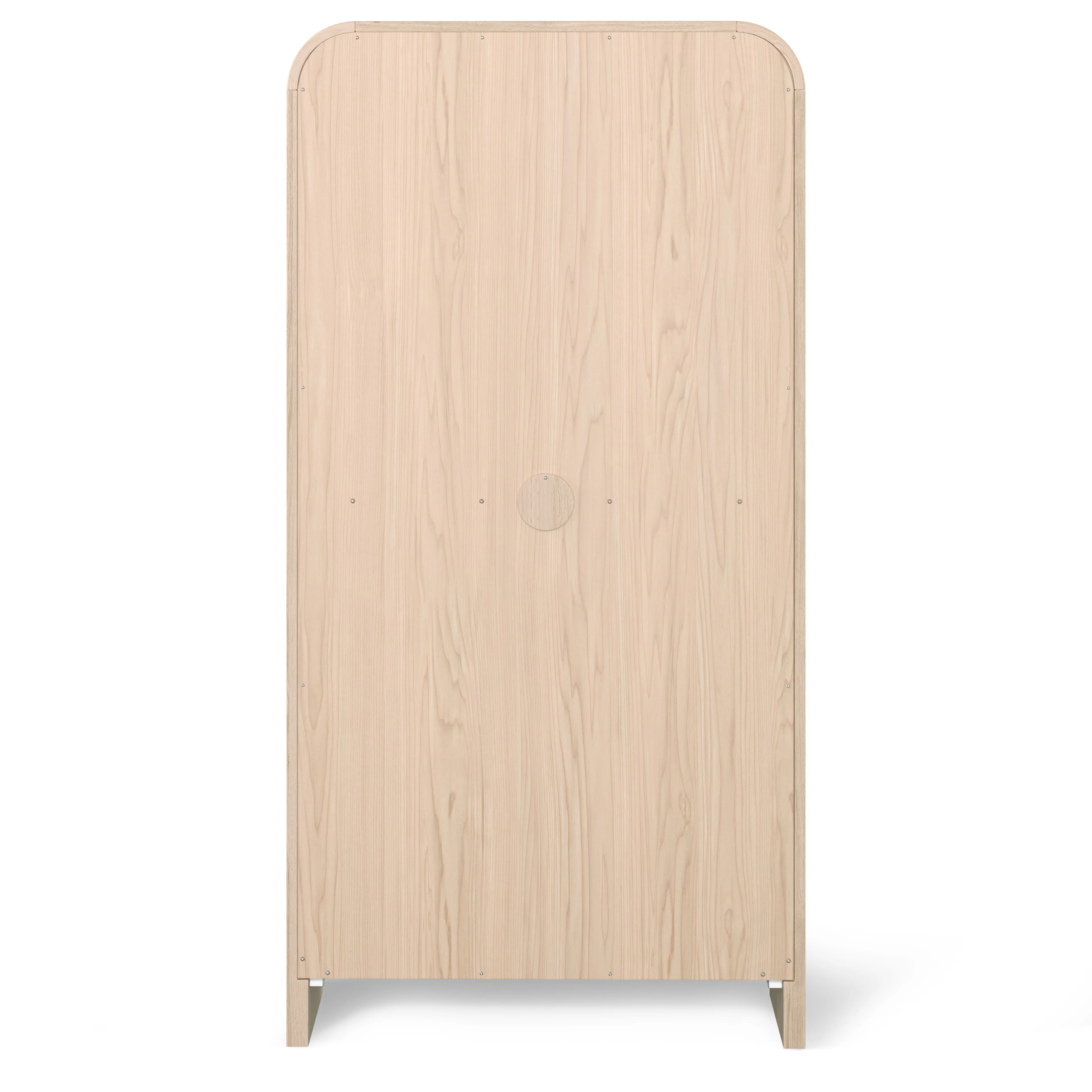 Faydra 34.5" Natural Ash Bookcase - Stylish Storage